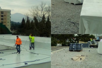 Počeli radovi na rekonstrukciji krova OŠ“Sutjeska“