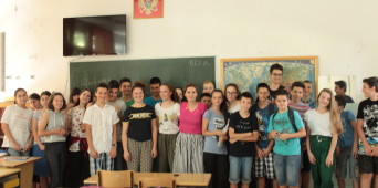 Na času njemačkog sa izvornim govornikom učenici proširivali znanja o životu mladih i kulturi Njemačke