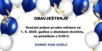 OBAVJEŠTENJE