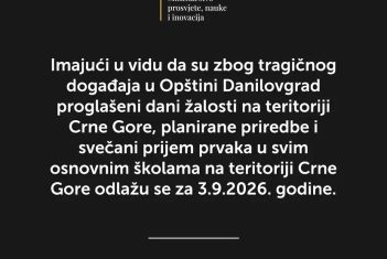 OBAVJEŠTENJE